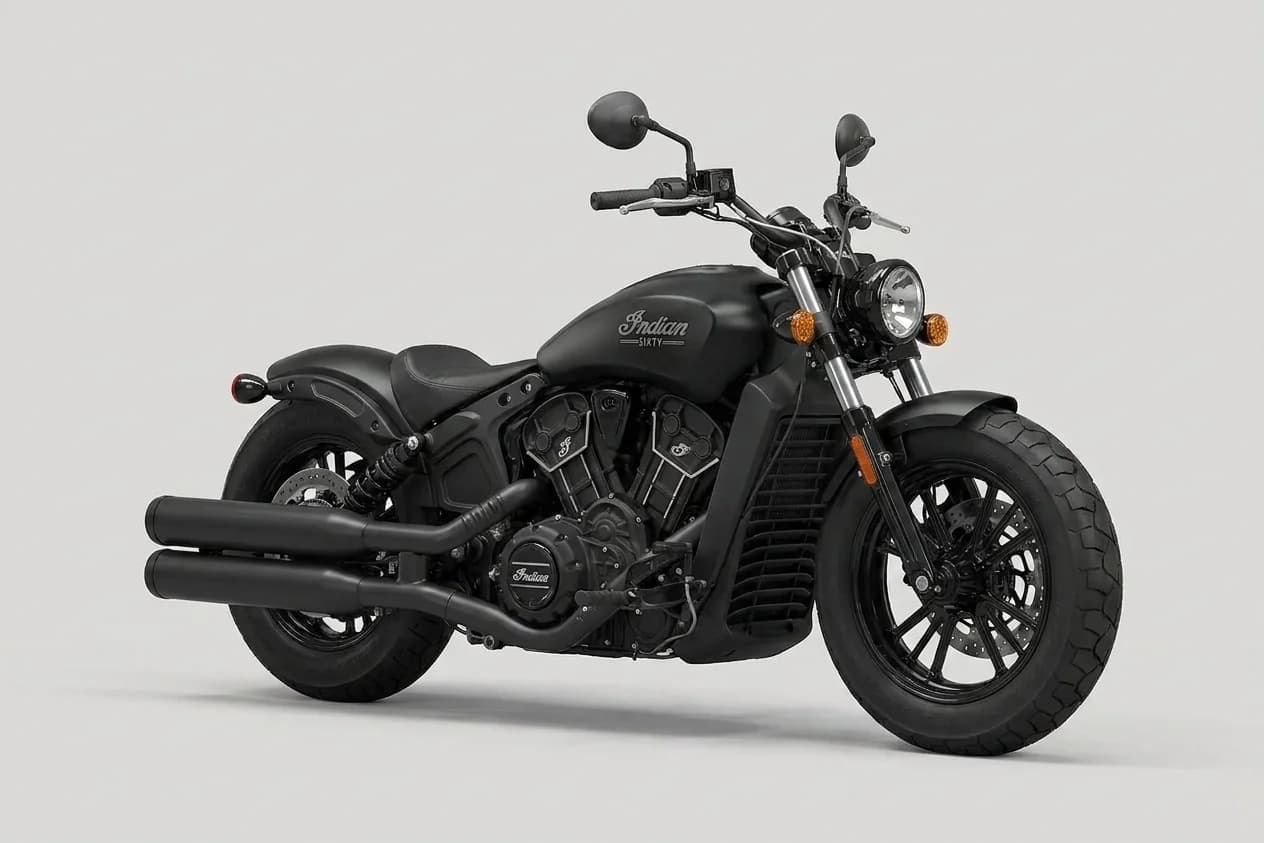Indian Motorcycle Scout Sixty — AI-generated interim image