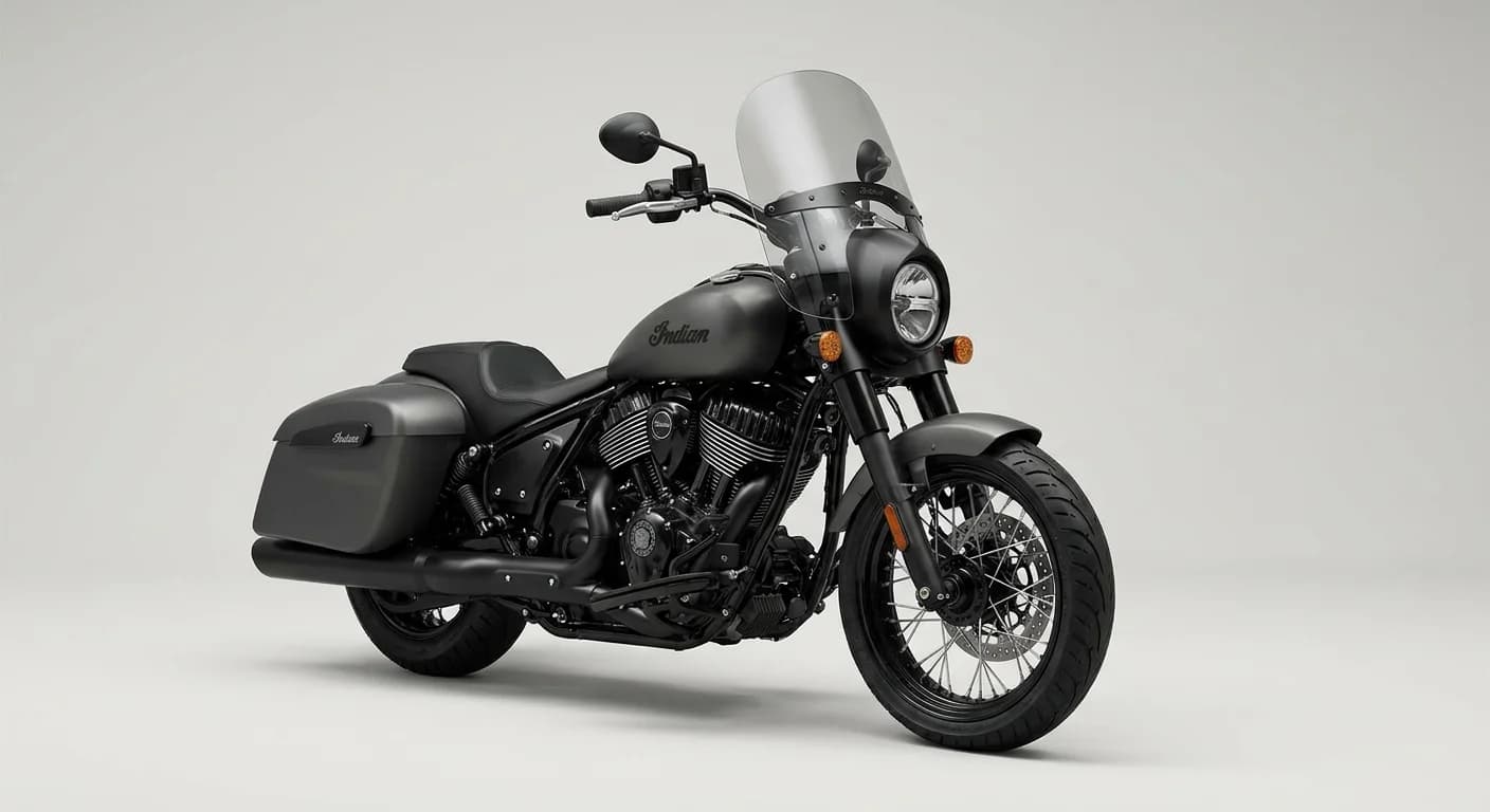 Indian Motorcycle Super Chief Dark Horse — AI-generated interim image
