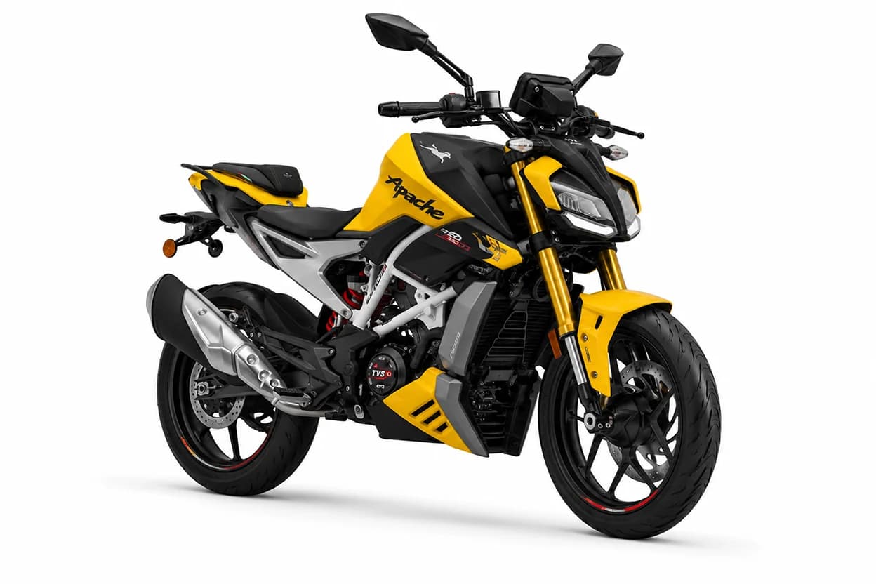 TVS Apache RR 310 Red - Without Quickshifter