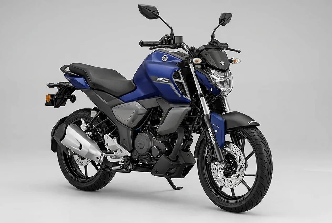 Yamaha FZ Blue Flex — AI-generated interim image