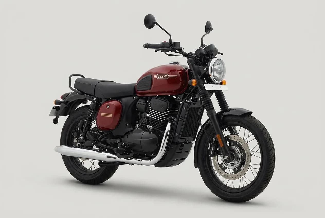 Yezdi Roadster — AI-generated interim image