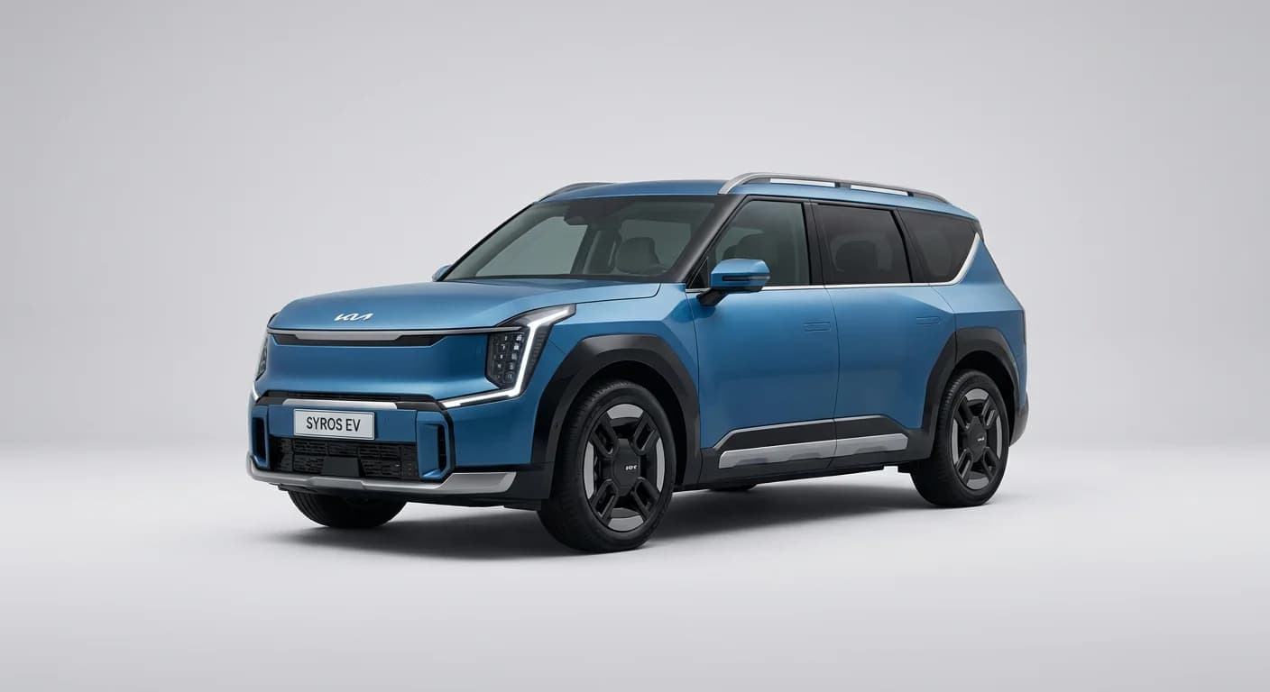 Kia Syros EV — AI-generated interim image