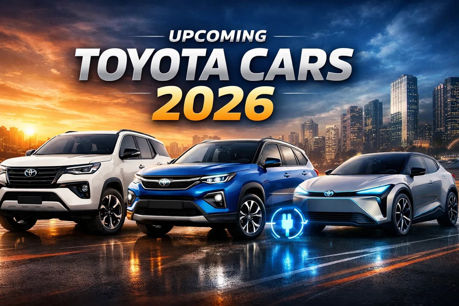Toyota Upcoming Cars in India 2026: New Fortuner, Hyryder & EV Plans