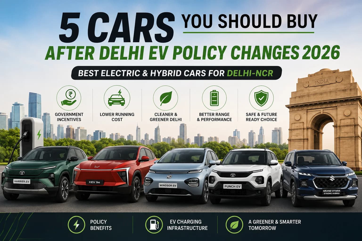 5 Cars You Should Buy After Delhi EV Policy Changes 2026