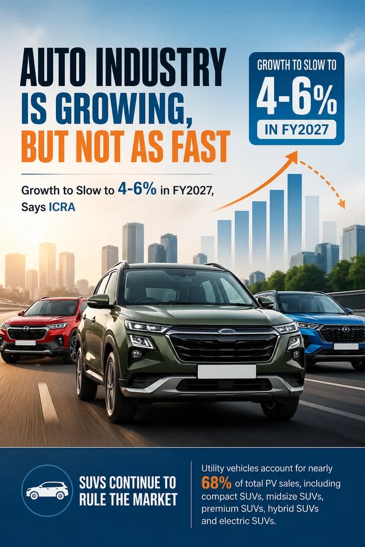 The Auto Industry Is Growing, But Not as Fast